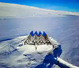 Winter iceland guesthouse